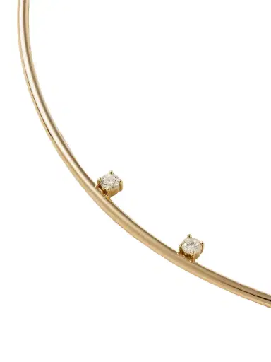 Yvonne Léon Crapaud 9-karat Gold Diamond Choker | Thumbnail 1