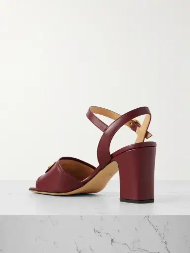 Valentino Garavani Vlogo 75 Leather Sandals | Thumbnail 3