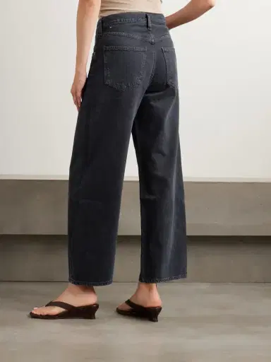 AGOLDE Low Curve Crop High-rise Wide-leg Jeans | Thumbnail 4