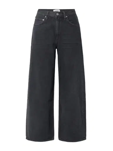 AGOLDE Low Curve Crop High-rise Wide-leg Jeans | Thumbnail 1