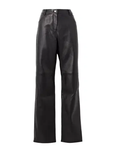 Magda Butrym Leather Straight-leg Pants | Thumbnail 1 Magda Butrym Leather Straight-leg Pants | Thumbnail 1