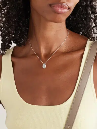 Sophie Buhai Tiny Egg Silver Necklace | Thumbnail 2 Sophie Buhai Tiny Egg Silver Necklace | Thumbnail 2
