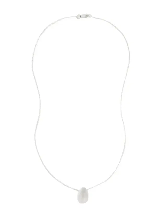 Sophie Buhai Tiny Egg Silver Necklace