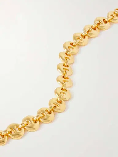 Sophie Buhai Small Circle Link Gold Vermeil Bracelet | Thumbnail 4