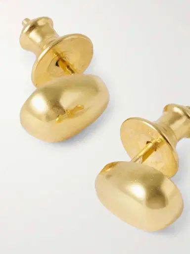 Sophie Buhai Tiny Egg Gold Vermeil Earrings | Thumbnail 3 Sophie Buhai Tiny Egg Gold Vermeil Earrings | Thumbnail 3