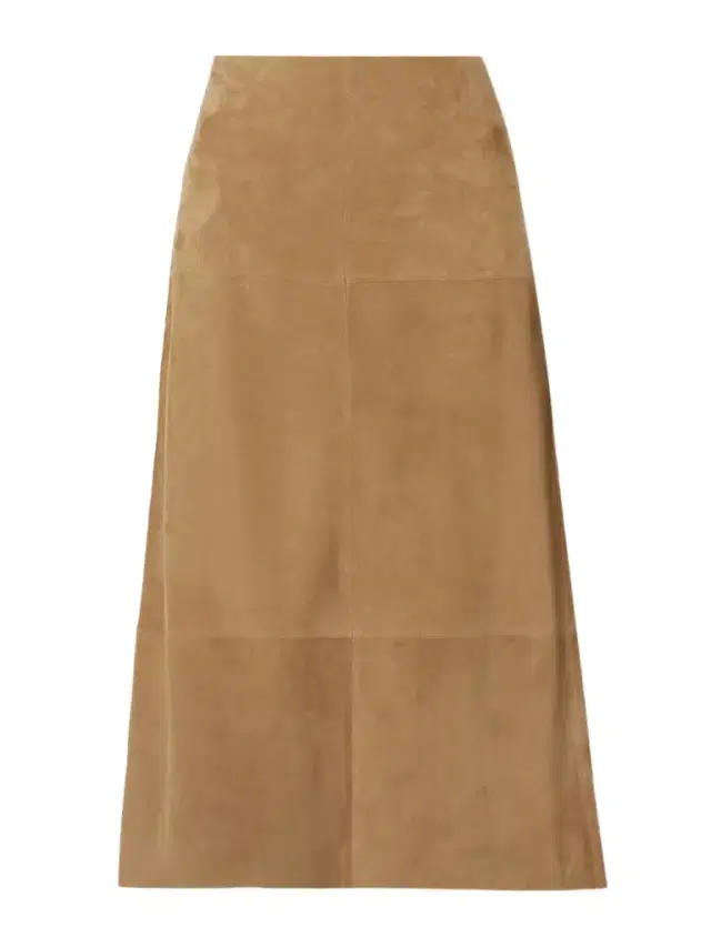 Nadia Suede Midi Skirt