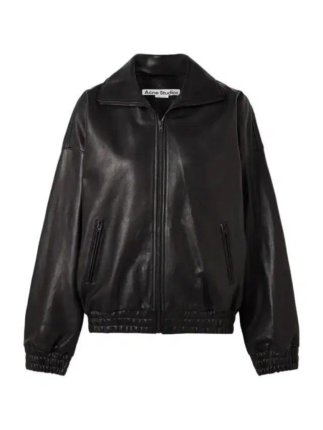 Acne Studios Leather Bomber Jacket