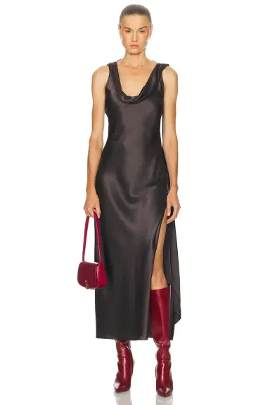 Acne Studios Dotti Silk Slip Dress | Thumbnail 2 Acne Studios Dotti Silk Slip Dress | Thumbnail 2