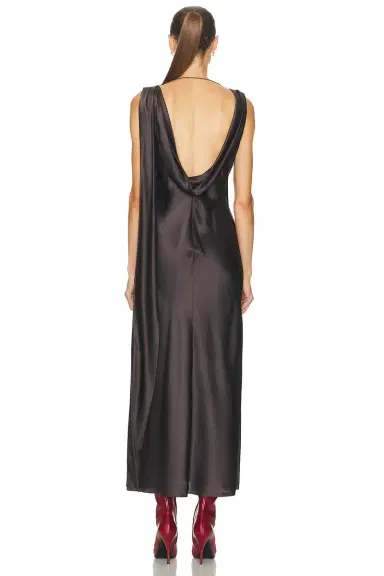 Acne Studios Dotti Silk Slip Dress | Thumbnail 5 Acne Studios Dotti Silk Slip Dress | Thumbnail 5