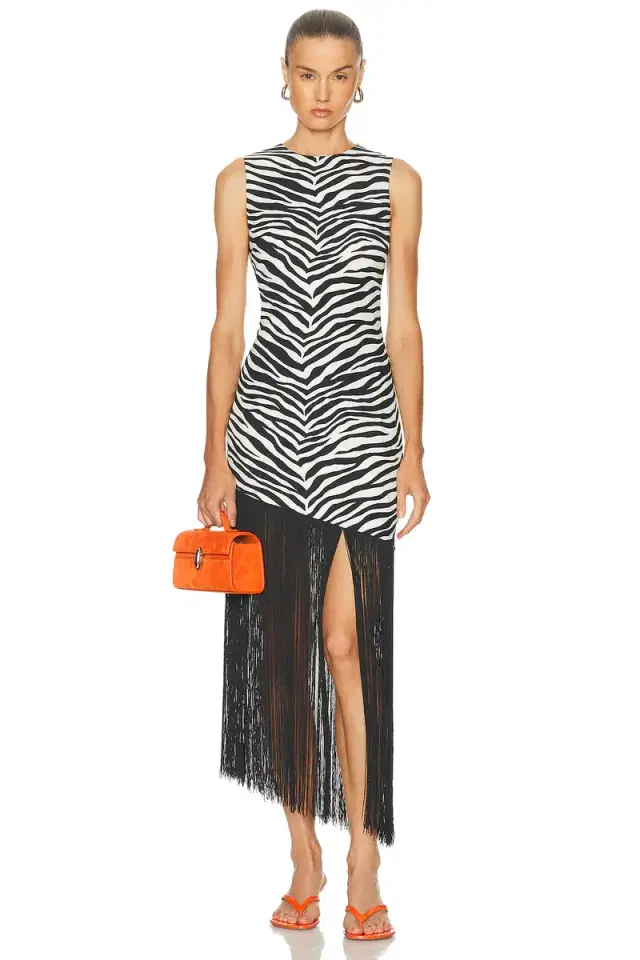 SIMONMILLER Casablanca Fringe Dress