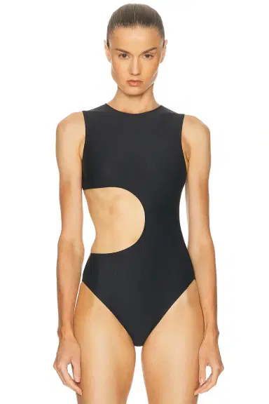 Alaïa ALAΪA Cutout One Piece Swimsuit | Thumbnail 1