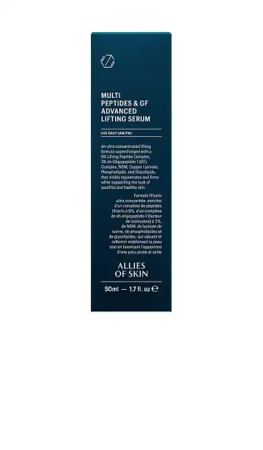 Allies of Skin Multi Peptides & Growth Factor Advanced Lifting Serum 50ml | Thumbnail 2 Allies of Skin Multi Peptides & Growth Factor Advanced Lifting Serum 50ml | Thumbnail 2