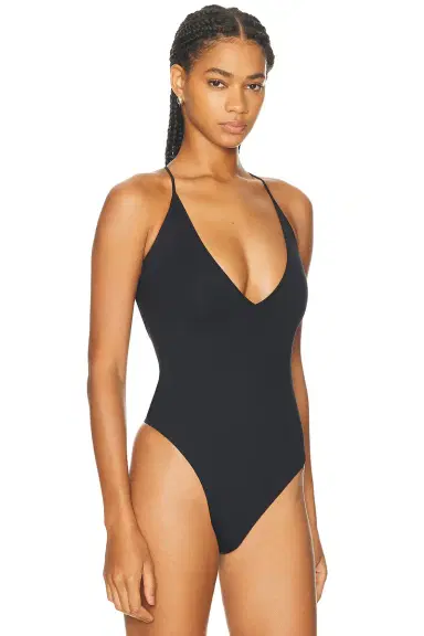 WARDROBE.NYC V-Neck Bodysuit | Thumbnail 3