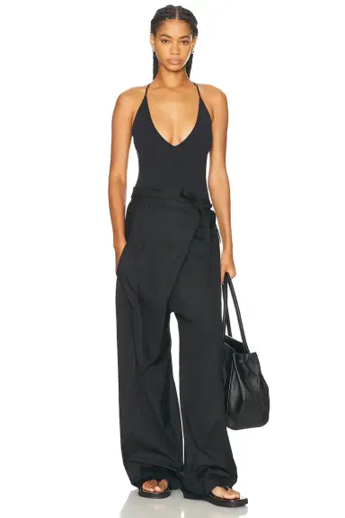 WARDROBE.NYC V-Neck Bodysuit | Thumbnail 5