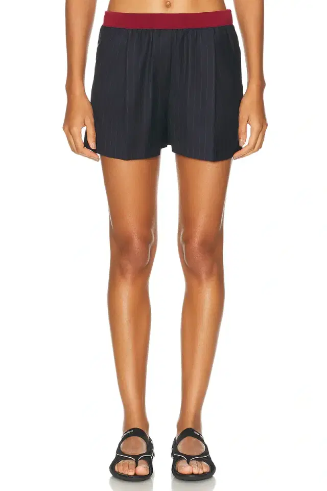 Miu Miu Drawstring Waist Mini Short