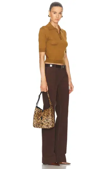 Saint Laurent Small Le 5 A 7 Supple Shoulder Bag | Thumbnail 2 Saint Laurent Small Le 5 A 7 Supple Shoulder Bag | Thumbnail 2