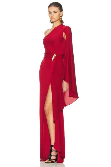 TOM FORD One Shoulder Evening Dress | Thumbnail 3