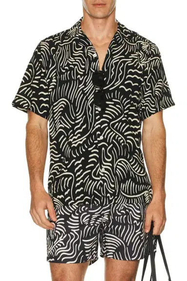 OAS Tar Lorenzo Viscose Shirt | Thumbnail 3