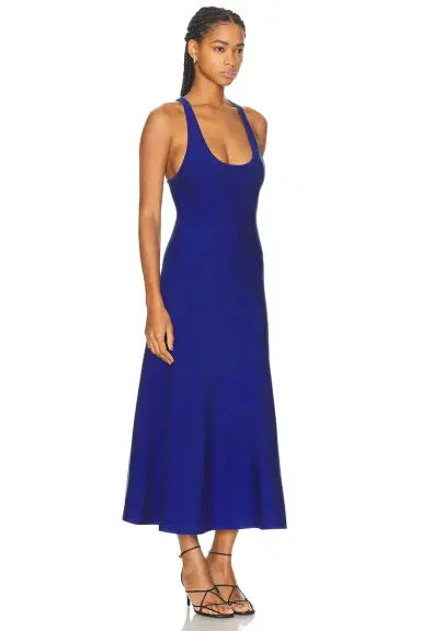 Gabriela Hearst Bastien Racerback Dress | Thumbnail 2