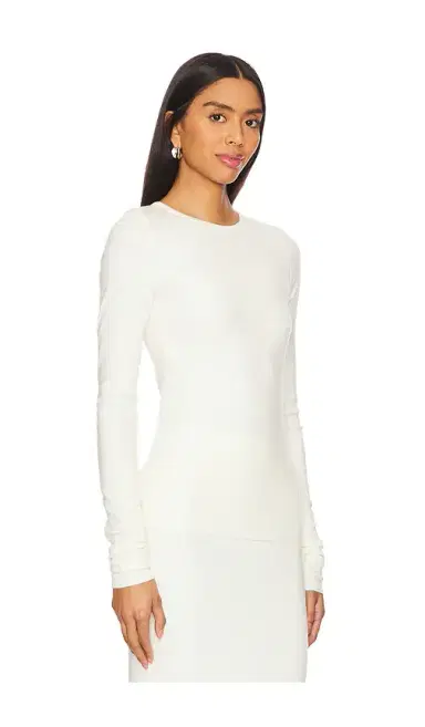 Eterne Long Sleeve Fitted Top | Thumbnail 2