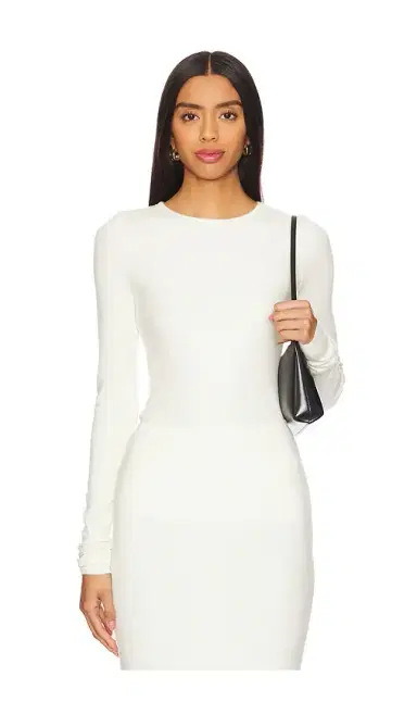 Eterne Long Sleeve Fitted Top | Thumbnail 1