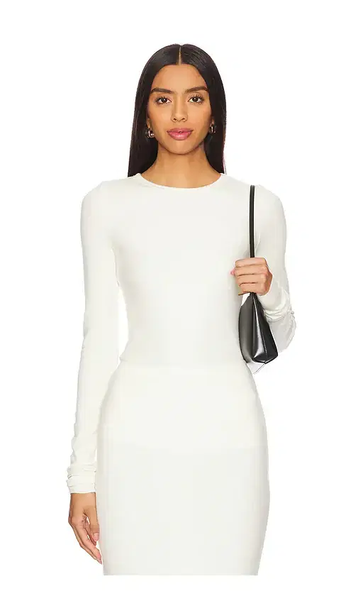 Eterne Long Sleeve Fitted Top