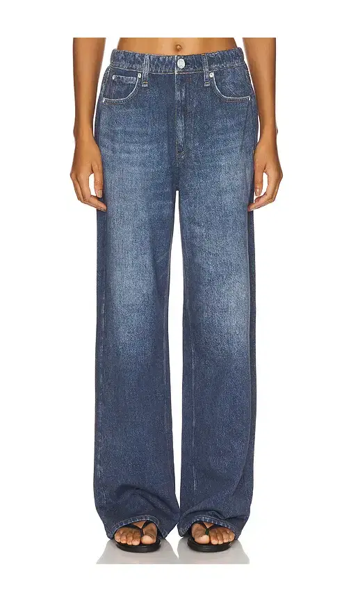 Rag & Bone rb Miramar Terry Wide Leg Jeans