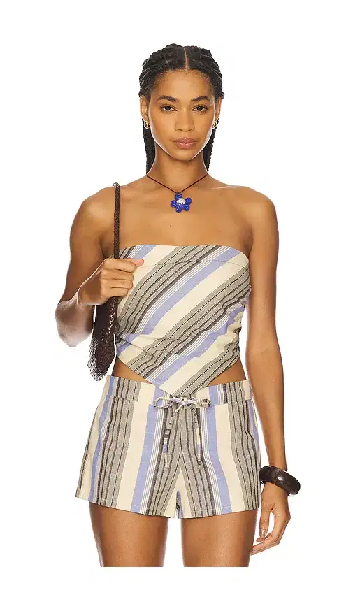 Faithfull Antibes Strapless Top