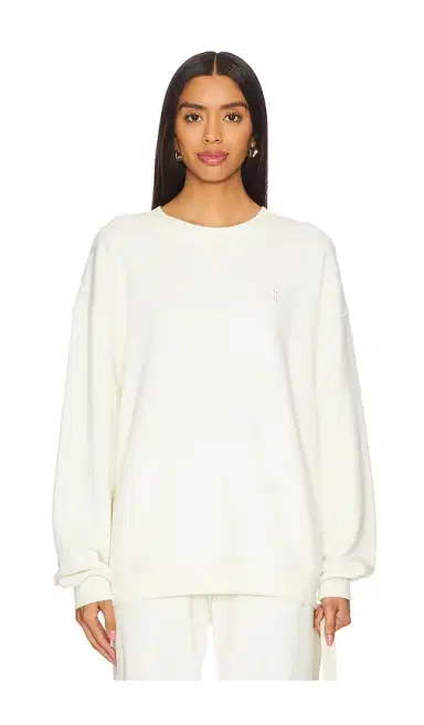 ÉTERNE Oversized Crewneck Sweatshirt | Thumbnail 1
