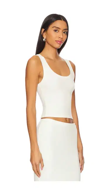 ÉTERNE Square Neck Tank Top | Thumbnail 2