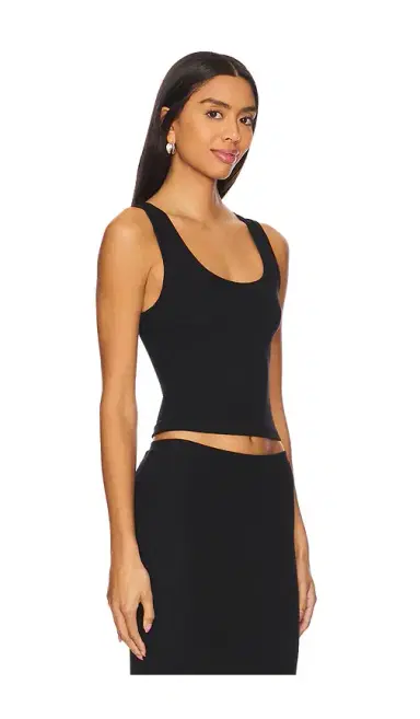 ÉTERNE Square Neck Tank Top | Thumbnail 2