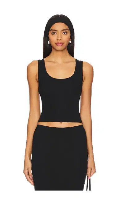 ÉTERNE Square Neck Tank Top | Thumbnail 1