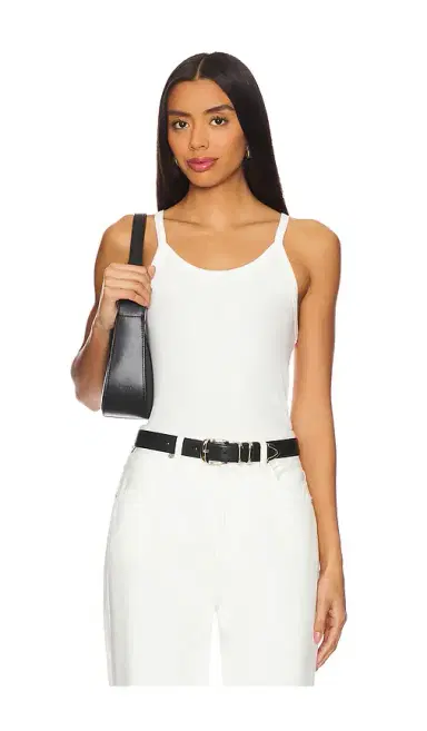 ÉTERNE Rib Tank Top | Thumbnail 1