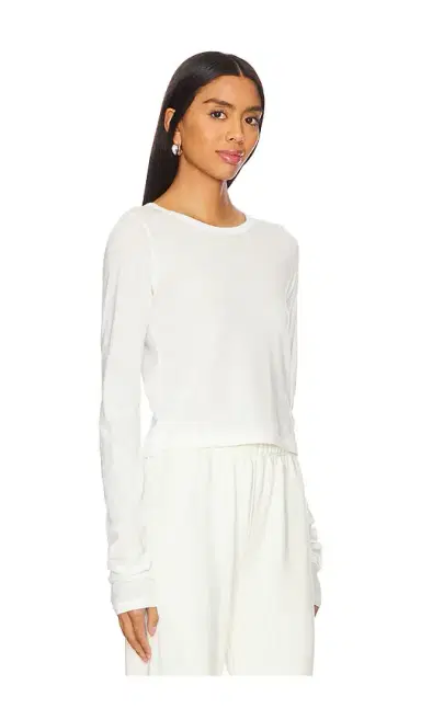 ÉTERNE Long Sleeve Baby Tee | Thumbnail 2