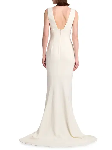 Stella McCartney Women's Sculpted Column Gown | Thumbnail 5 Stella McCartney Women's Sculpted Column Gown | Thumbnail 5