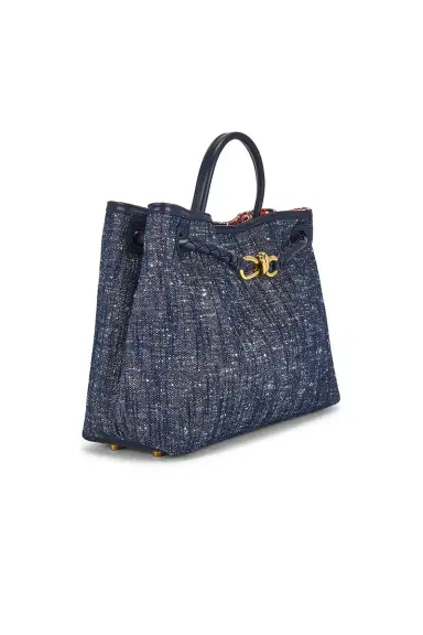 Bottega Veneta Medium Andiamo Denim Bag | Thumbnail 5 Bottega Veneta Medium Andiamo Denim Bag | Thumbnail 5
