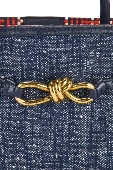 Bottega Veneta Medium Andiamo Denim Bag | Thumbnail 8 Bottega Veneta Medium Andiamo Denim Bag | Thumbnail 8