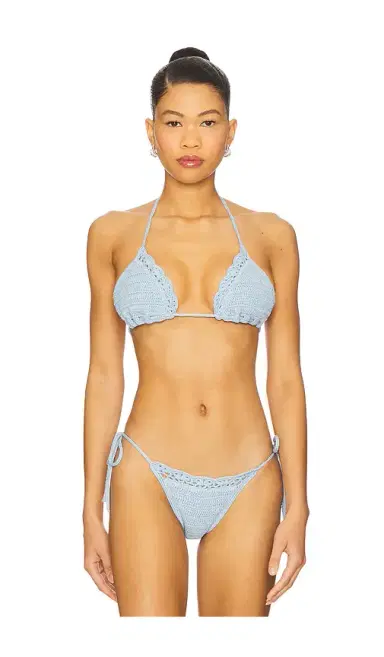 Frankies Bikinis Nick Crochet Bikini Top | Thumbnail 1 Frankies Bikinis Nick Crochet Bikini Top | Thumbnail 1