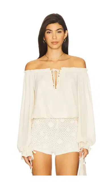 MORE TO COME Davina Off Shoulder Top | Thumbnail 1