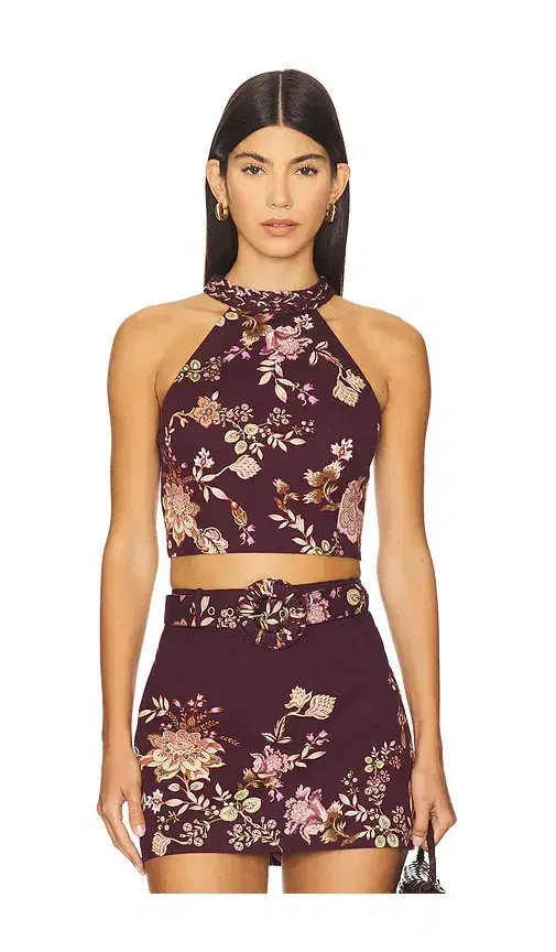 Hemant & Nandita Halter Neck Top