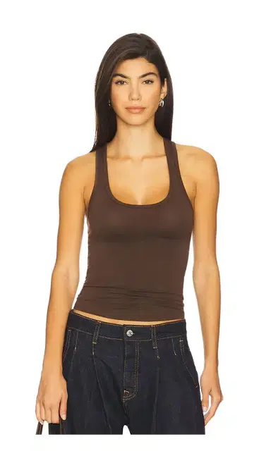 EB Denim Lucy Racerback Tank Top | Thumbnail 1 EB Denim Lucy Racerback Tank Top | Thumbnail 1
