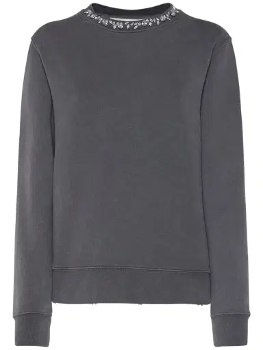 GOLDEN GOOSE Golden Regular Distressed Sweatshirt | Thumbnail 1
