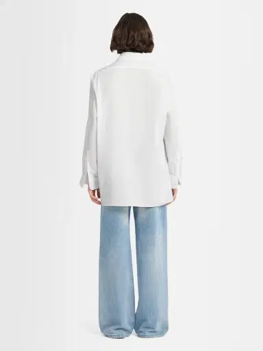 ANNAGRETA Nila Cotton Twill Shirt | Thumbnail 4