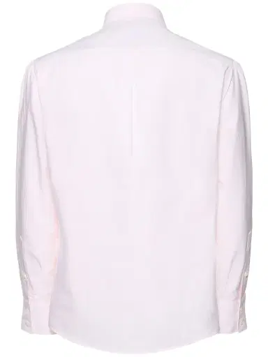 BRUNELLO CUCINELLI Striped Cotton Button Down Shirt | Thumbnail 5
