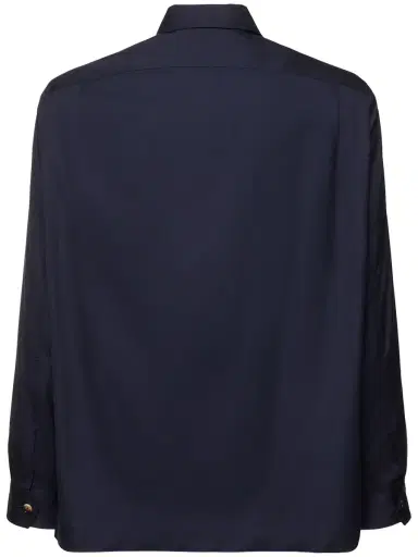 BRUNELLO CUCINELLI Cotton Twill Overshirt | Thumbnail 4
