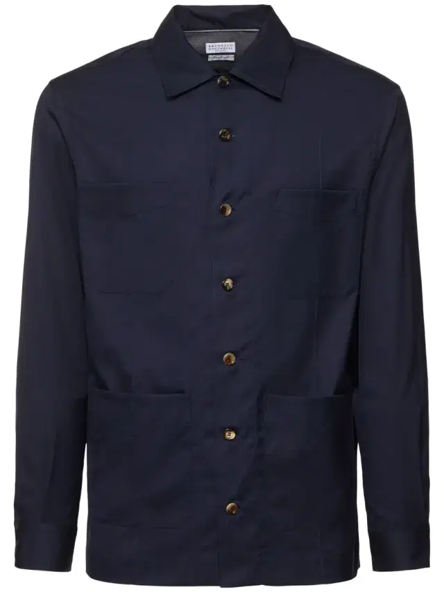 Cotton Twill Overshirt