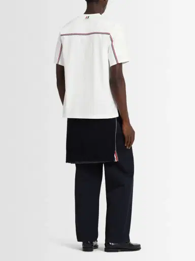 THOM BROWNE Oversized Cotton T-shirt | Thumbnail 2