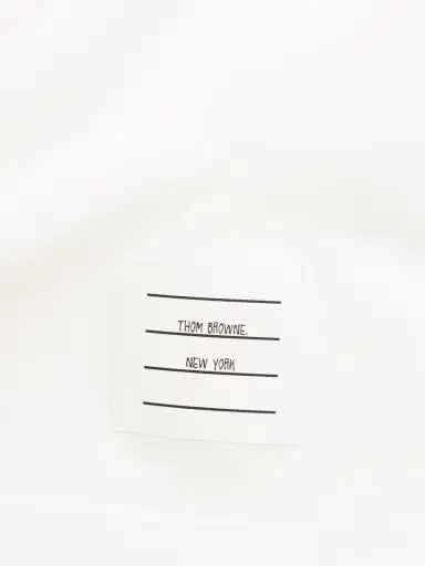 THOM BROWNE Oversized Cotton T-shirt | Thumbnail 5