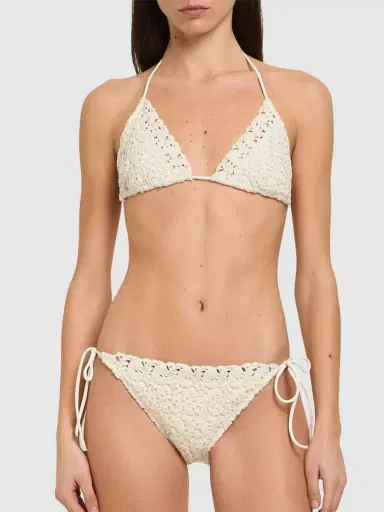 ERMANNO SCERVINO Crocheted Bikini Top | Thumbnail 2