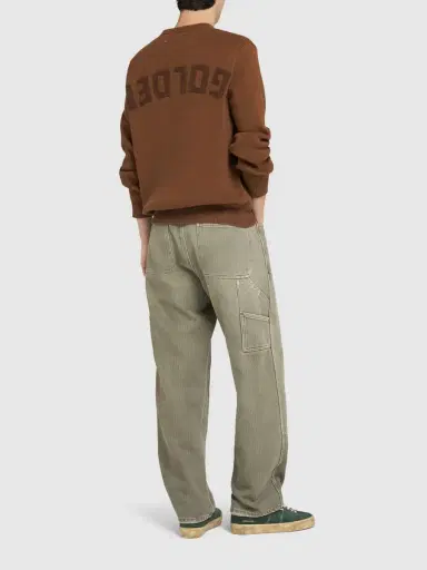 GOLDEN GOOSE Journey Cotton Crewneck Sweater | Thumbnail 2